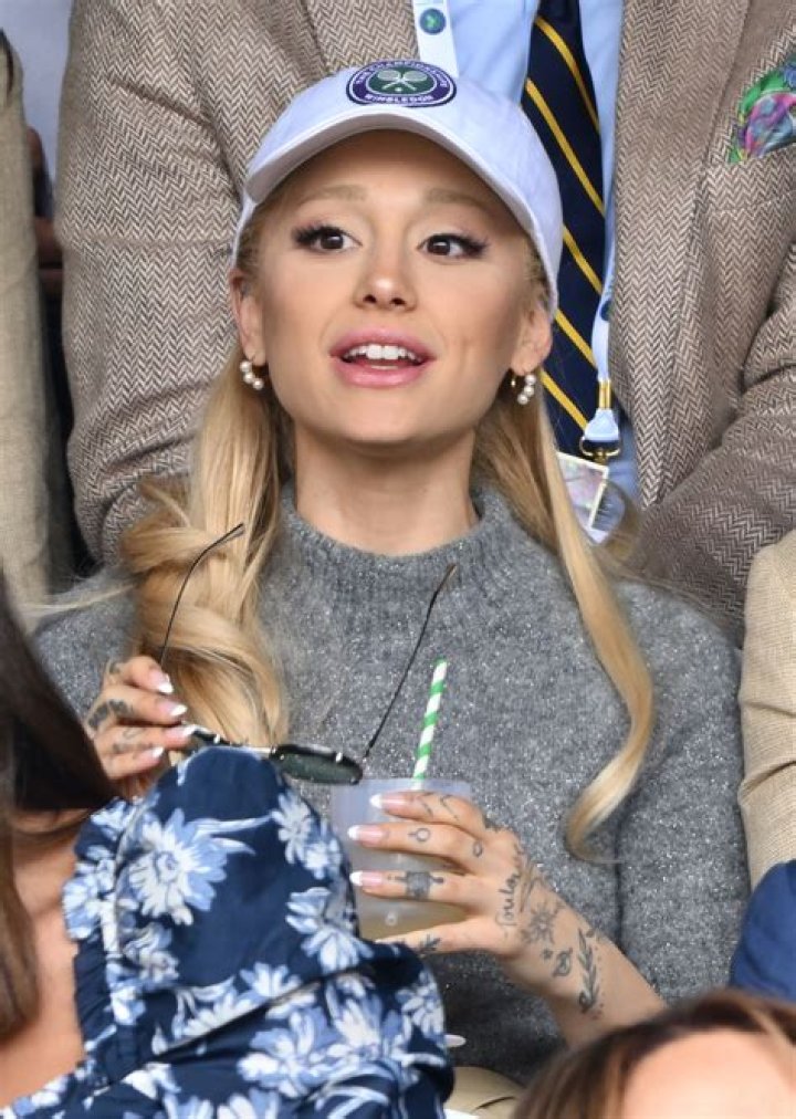 Ariana Grande Swapped Her Usual Ponytail for Blonde Waves