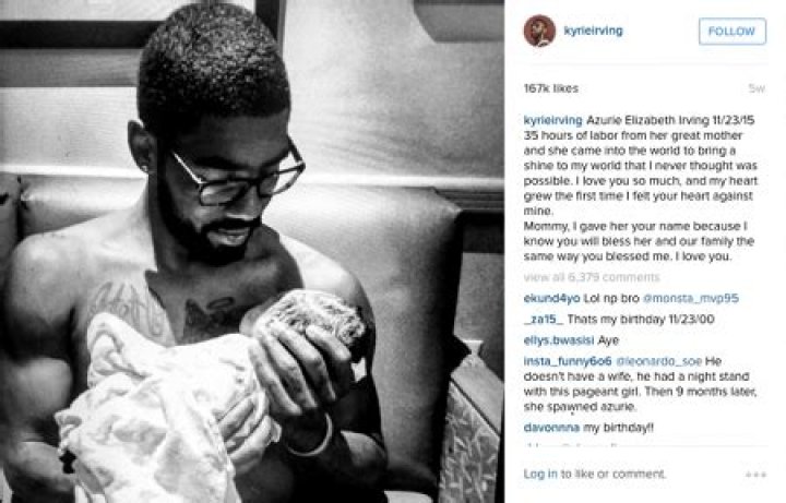 Azurie Elizabeth Irving Bio Age Kyrie Irving Daughter