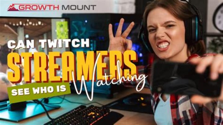 Can Twitch Streamers See Who Is Watching? Unraveling Viewer Privacy