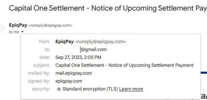 Is the Capital One Settlement Email a Scam or Legit?