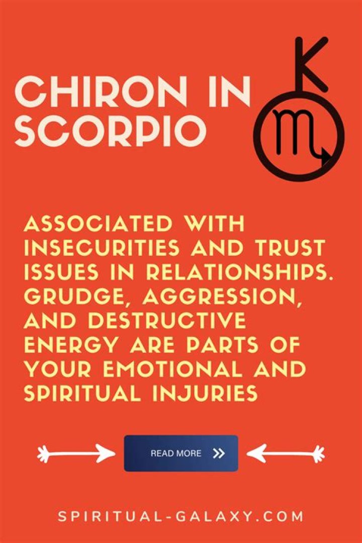 Chiron in Scorpio - A Core Wound of Power — Truly Divine