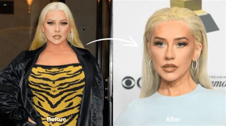 Christina Aguilera's Weight Loss Before and After Photos