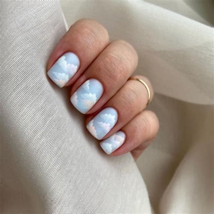 Cloud Nails Are the Angelic Manicure Trend Taking Over for Spring