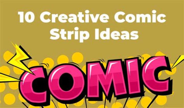 10 kreative Comic-Strip-Ideen