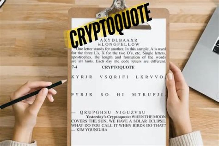 Cryptoquip Answer Today 03/05/24