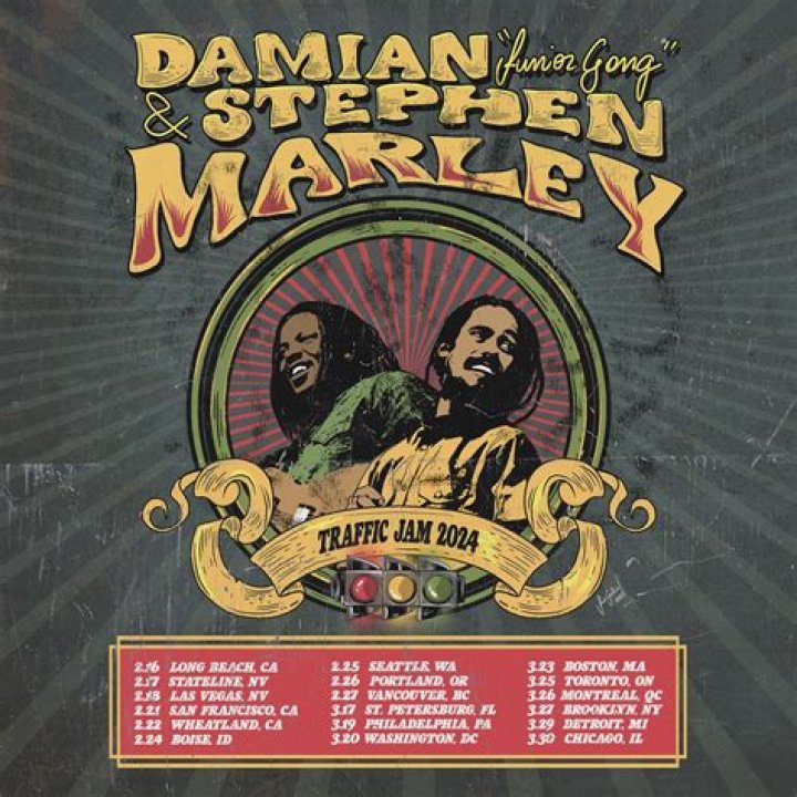 Damian and Stephen Marley Announce Co-Headlining Traffic Jam Tour 2024