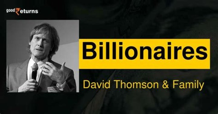 David Thomson Net Worth