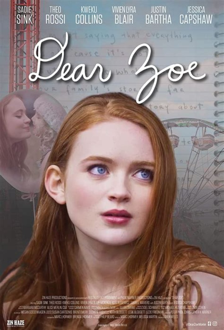 Dear Zoe: Where to Watch it Online for Free?