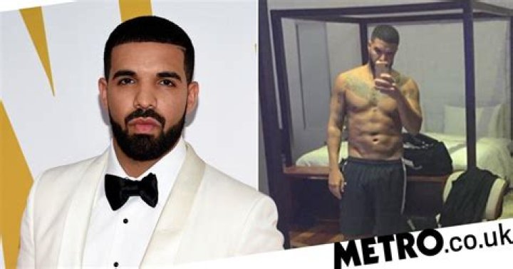Drake's been sharing some topless photos of himself - who know that's what was under his t-shirt? 