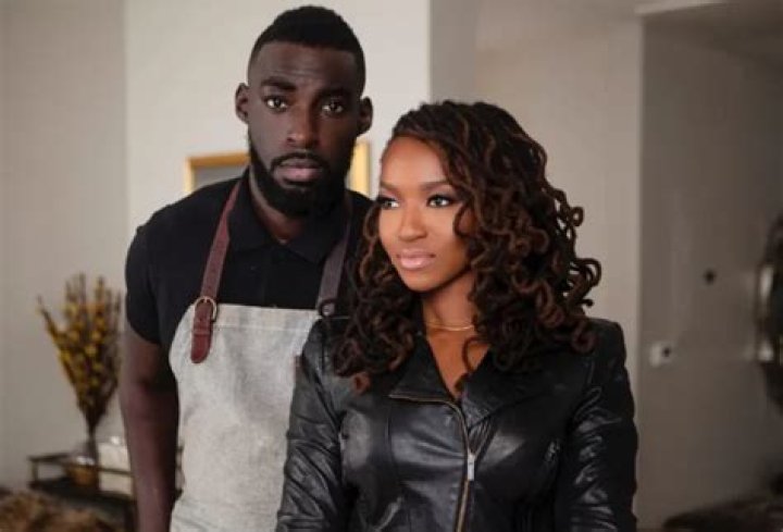 Eric Adjepong Wife Janell Davis Mack and Daughter Lennox