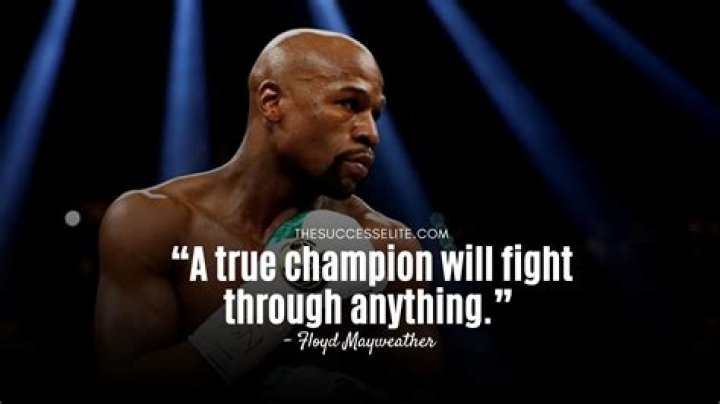 34 Motivational Floyd Mayweather Quotes (2024)