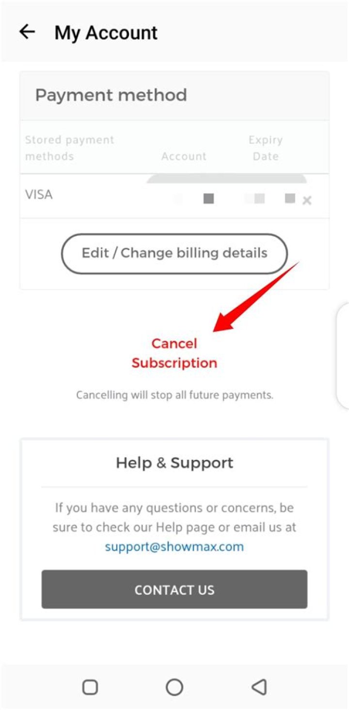How To Cancel Showmax Subscription