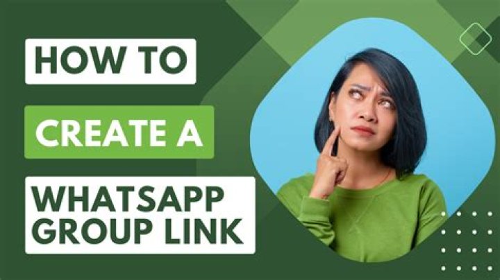 How To Create A WhatsApp Group Link