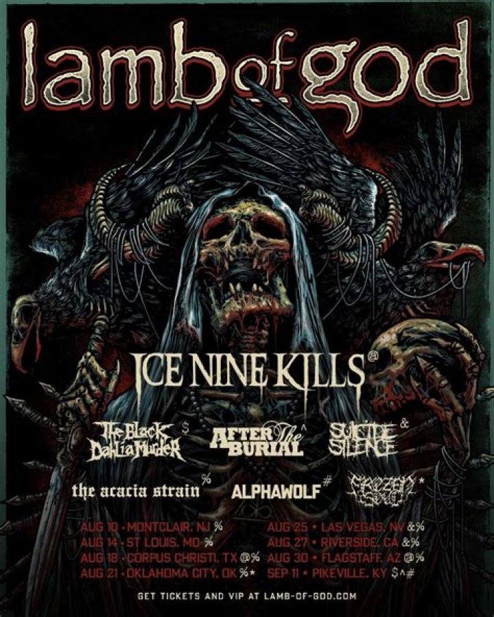 Lamb Of God Announce 2023 Tour