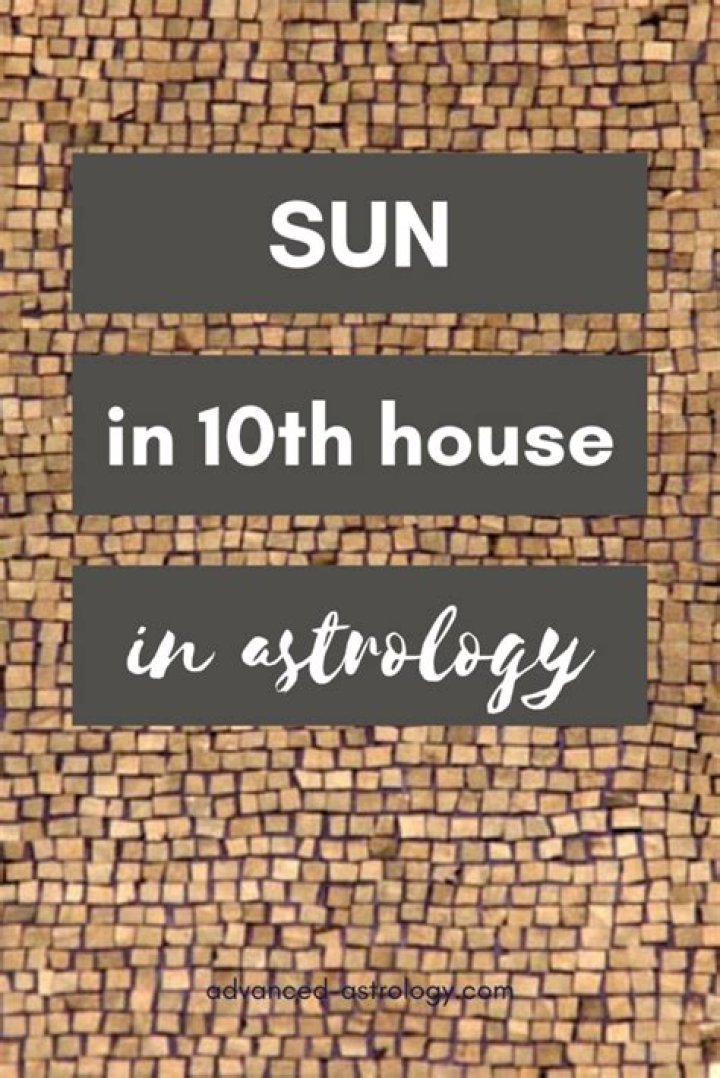 Leo Sun in the 10th House — Truly Divine