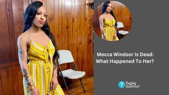 Mecca Windsor Died in a Car Accident, What Happened to Mecca Windsor