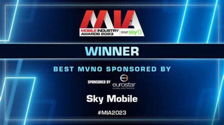 Mobile Industry Awards 2023: Sky Mobile wins our Best MVNO prize