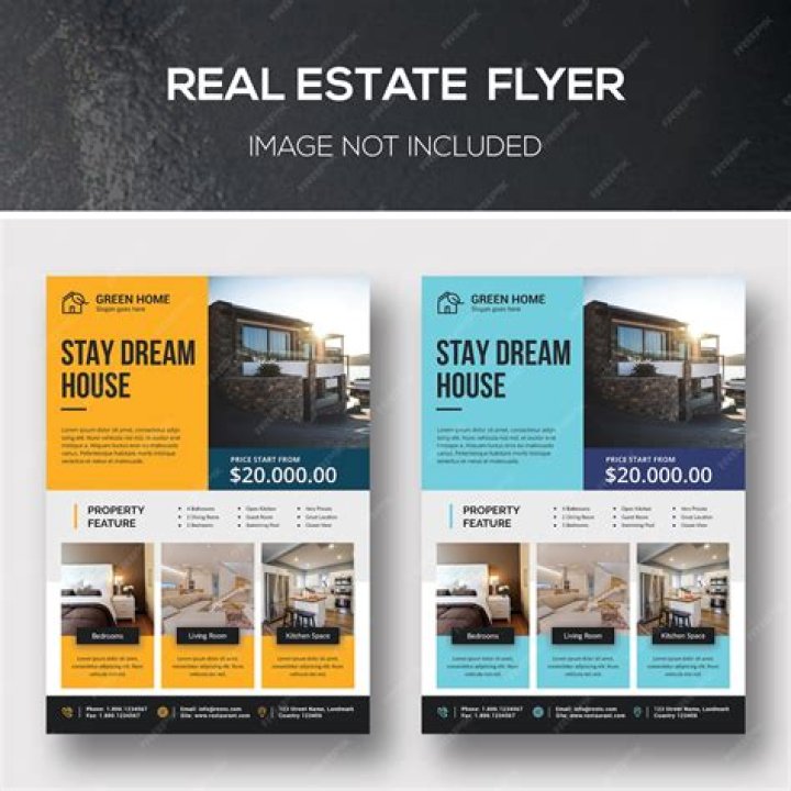 15 modèles de dépliants immobiliers les plus impressionnants