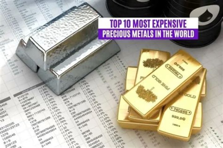 The 10 Most Expensive Precious Metals in the World