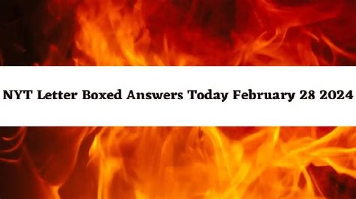 NYT Letter Boxed Answers Today December 26 2023