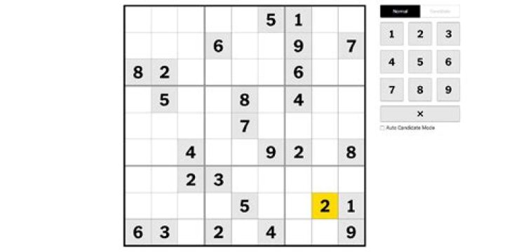 NYT Sudoku Easy Puzzle Today 14 November 2023