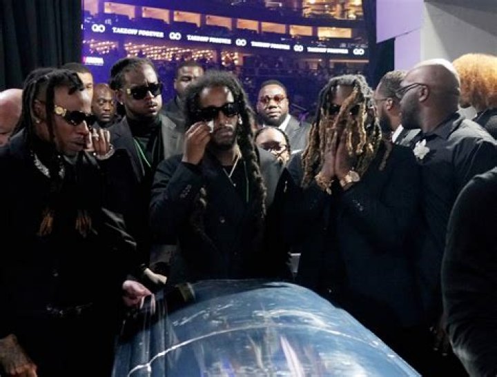 Offset, Quavo & Cardi B spotted for first time after Takeoff’s tragic death