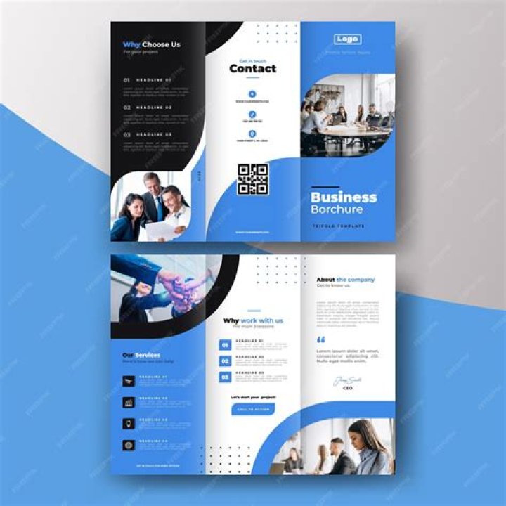 Pamphlet Design Ideen Beispiele