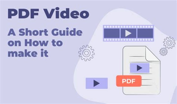 PDF Video - A Short Guide on How to Make it