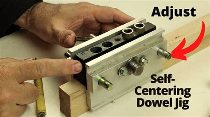 Question: What is a self centering dowel jig?