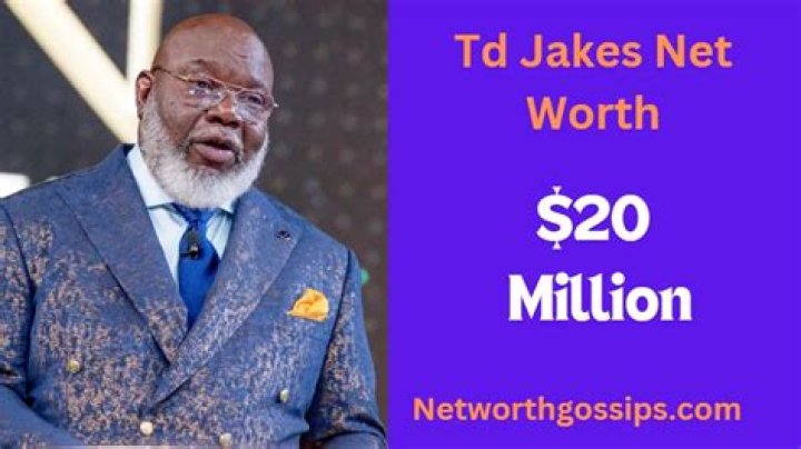T. D. Jakes Net Worth 2024