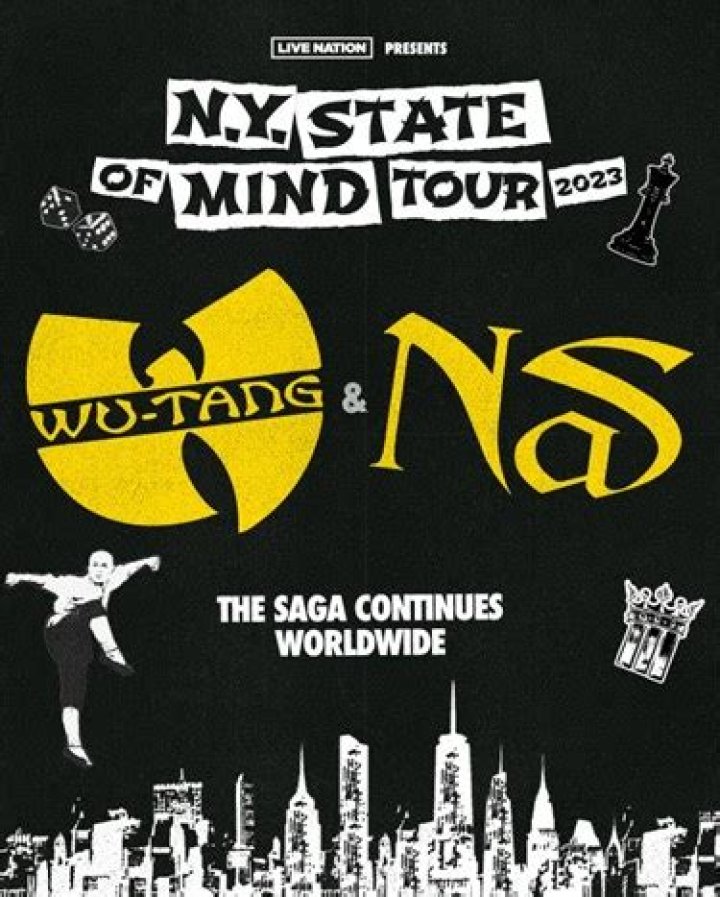 The Saga Continues Worldwide: Wu-Tang Clan And Nas Announce 2023 Dates For Global N.Y. State Of Mind Tour