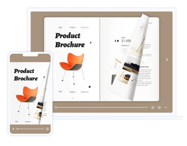 Un modèle de brochure en ligne qui séduit les clients