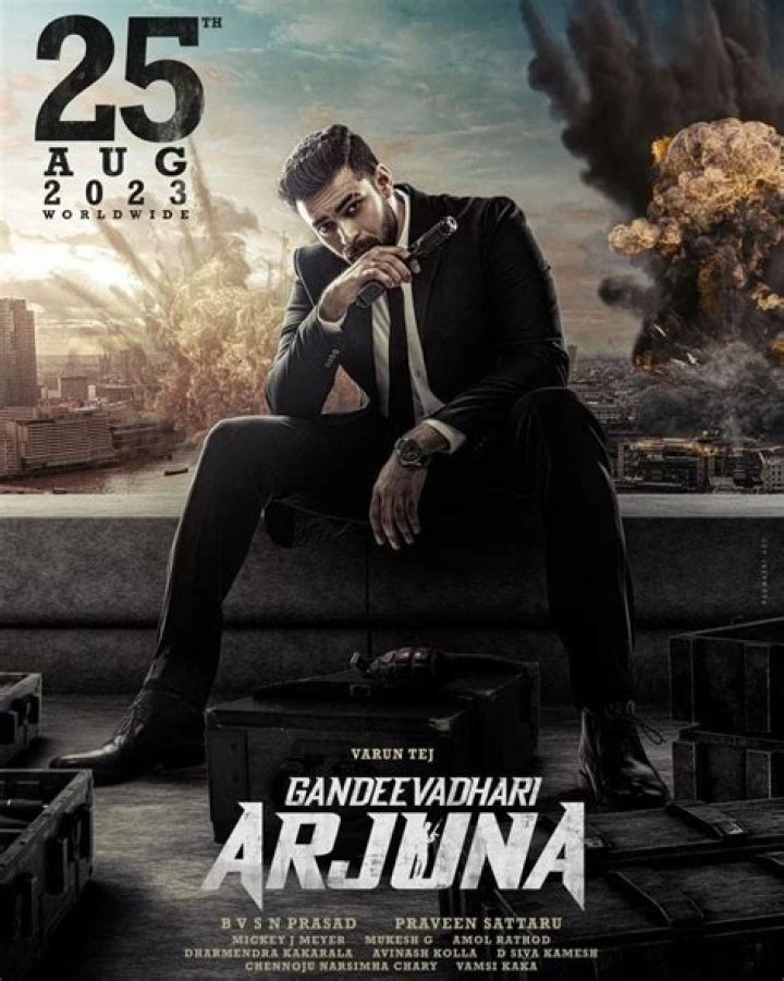 Varun Tej's Gandeevadhari Arjuna Gets A Release Date