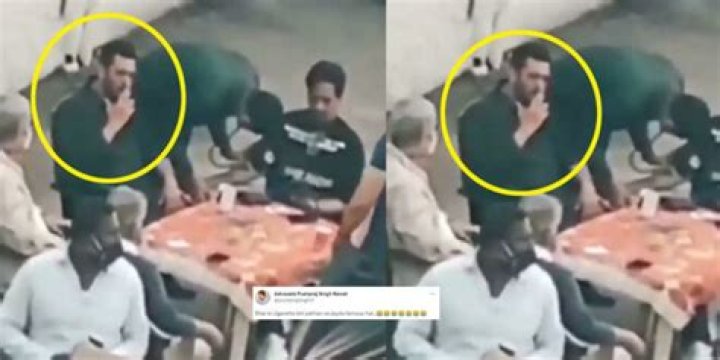 Viral Video: Salman Khan Caught Smoking