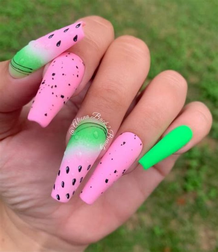 12 Juicy Watermelon Nail Ideas to Wear All Summer Long