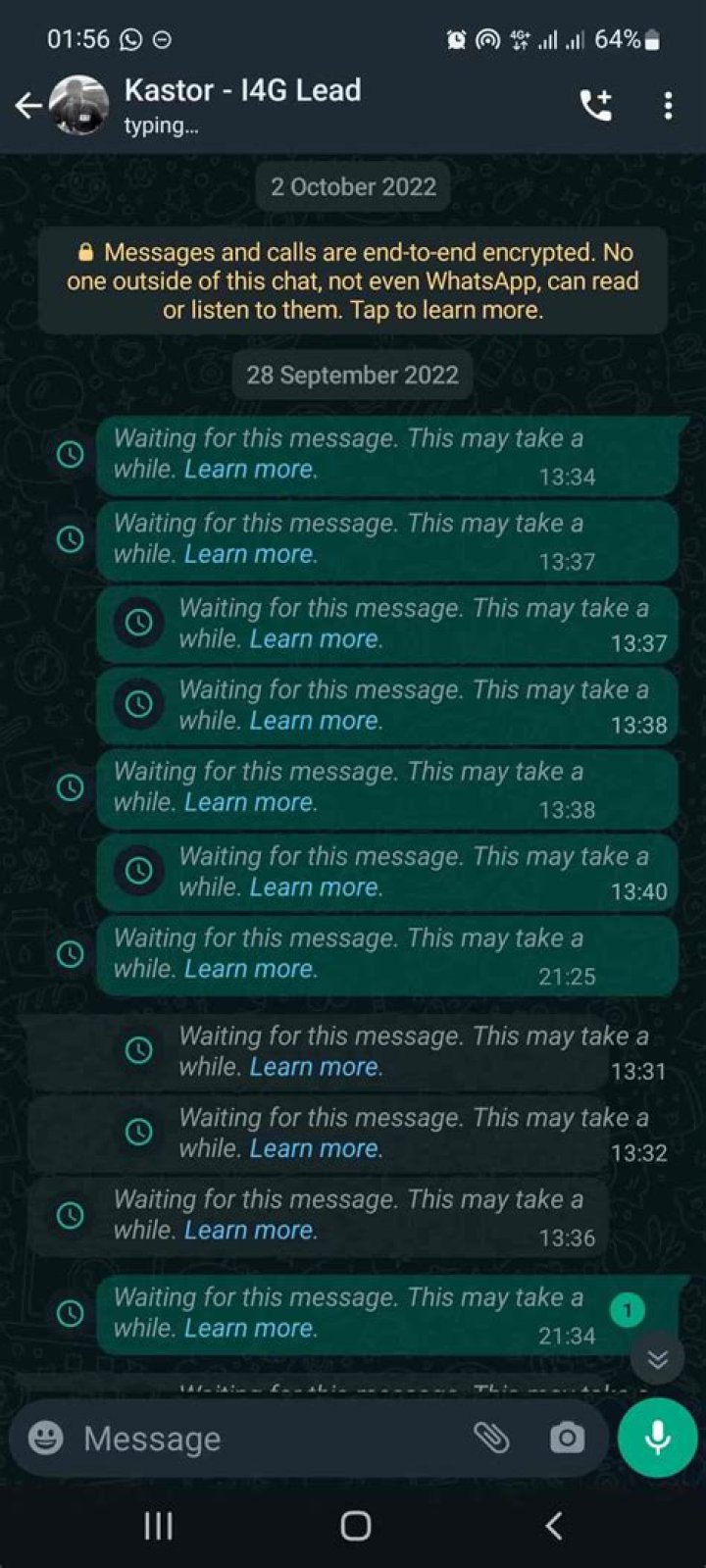 WhatsApp Testing Option for Messages to Disappear After 90 Days