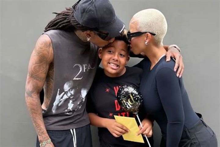 Wiz Khalifa and Amber Rose throw 90s-themed birthday for 11-year-old son Sebastian