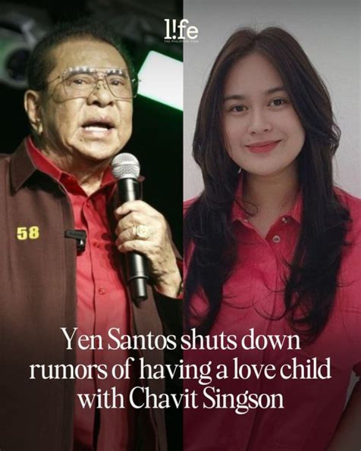 Yen Santos and Chavit Singson Relationship